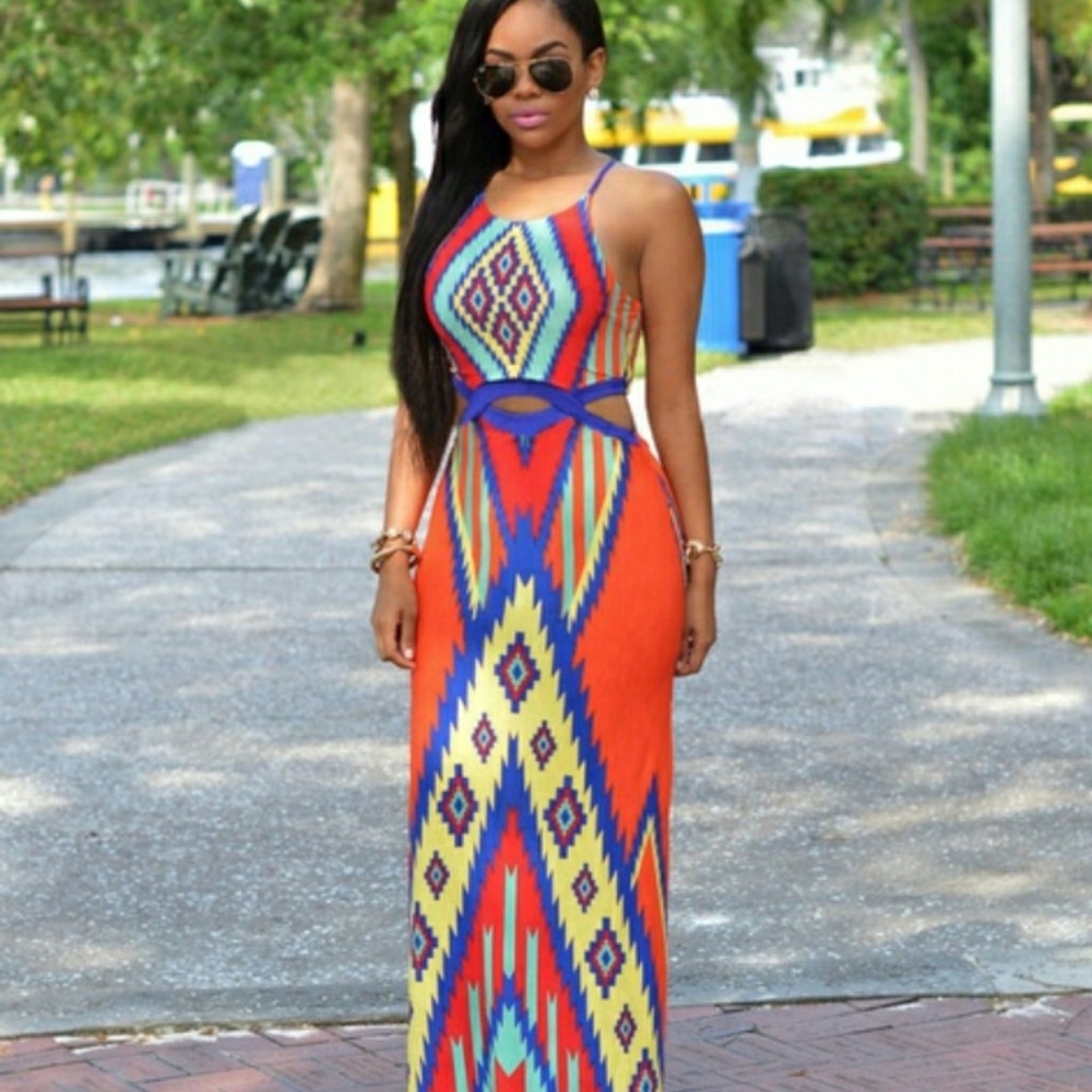 Fashion ladies summer dress